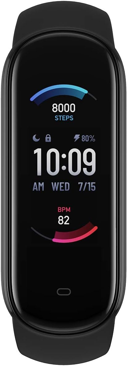 Amazfit Band 5 Activity Fitness Tracker with Alexa Built-in, 15-Day Battery Life, Blood Oxygen, Heart Rate, Sleep & Stress Monitoring, 5 ATM Water Resistant, Fitness Watch for Men Women Kids, Black - Image 9