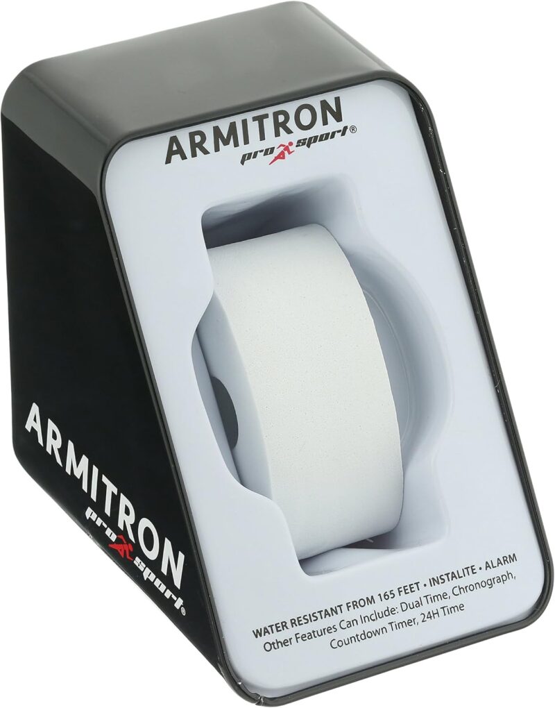 Armitron Sport Men's Digital Chronograph Resin Strap Watch, 40\/8397 - Image 5