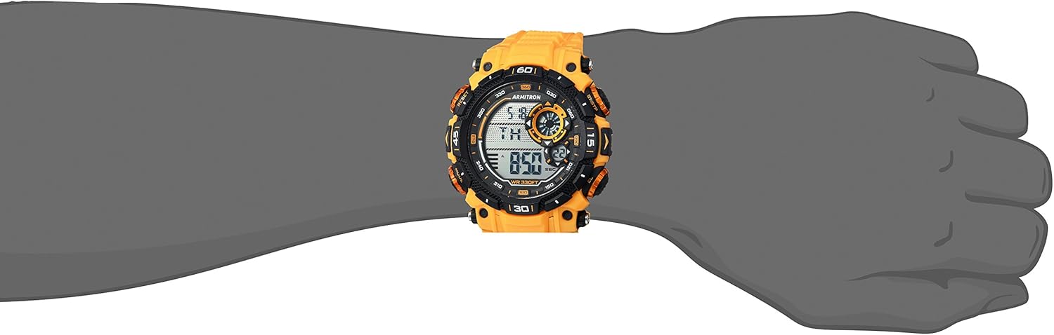Armitron Sport Men's Digital Chronograph Resin Strap Watch, 40\/8397 - Image 4