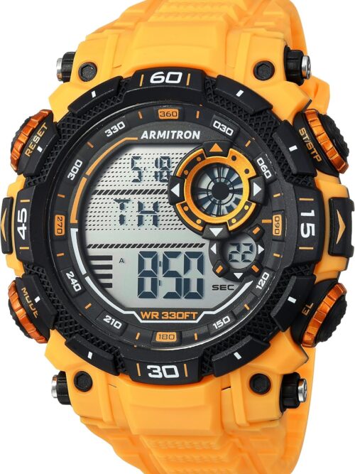 Armitron Sport Men's Digital Chronograph Resin Strap Watch, 40\/8397