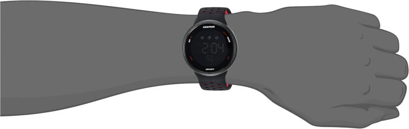 Armitron Sport Unisex Digital Chronograph Silicone Strap Watch, 40\/8423 - Image 2