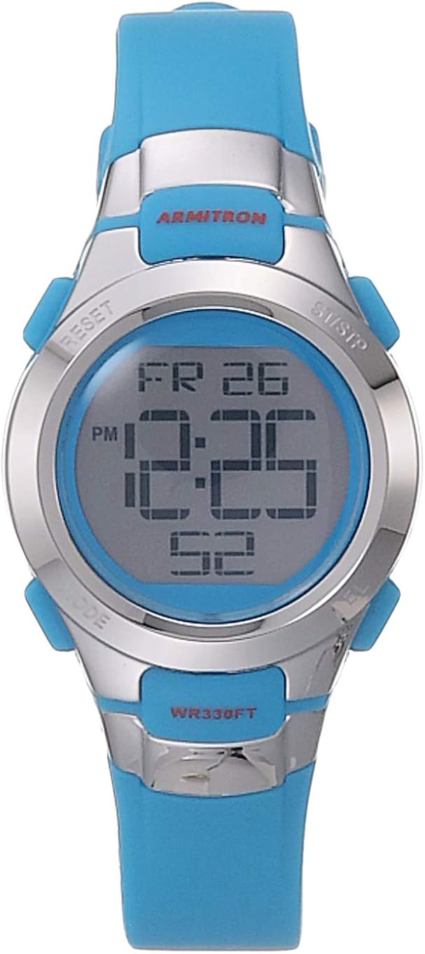 Armitron Sport Women's 45\/7012 Digital Chronograph Resin Strap Watch - Image 14