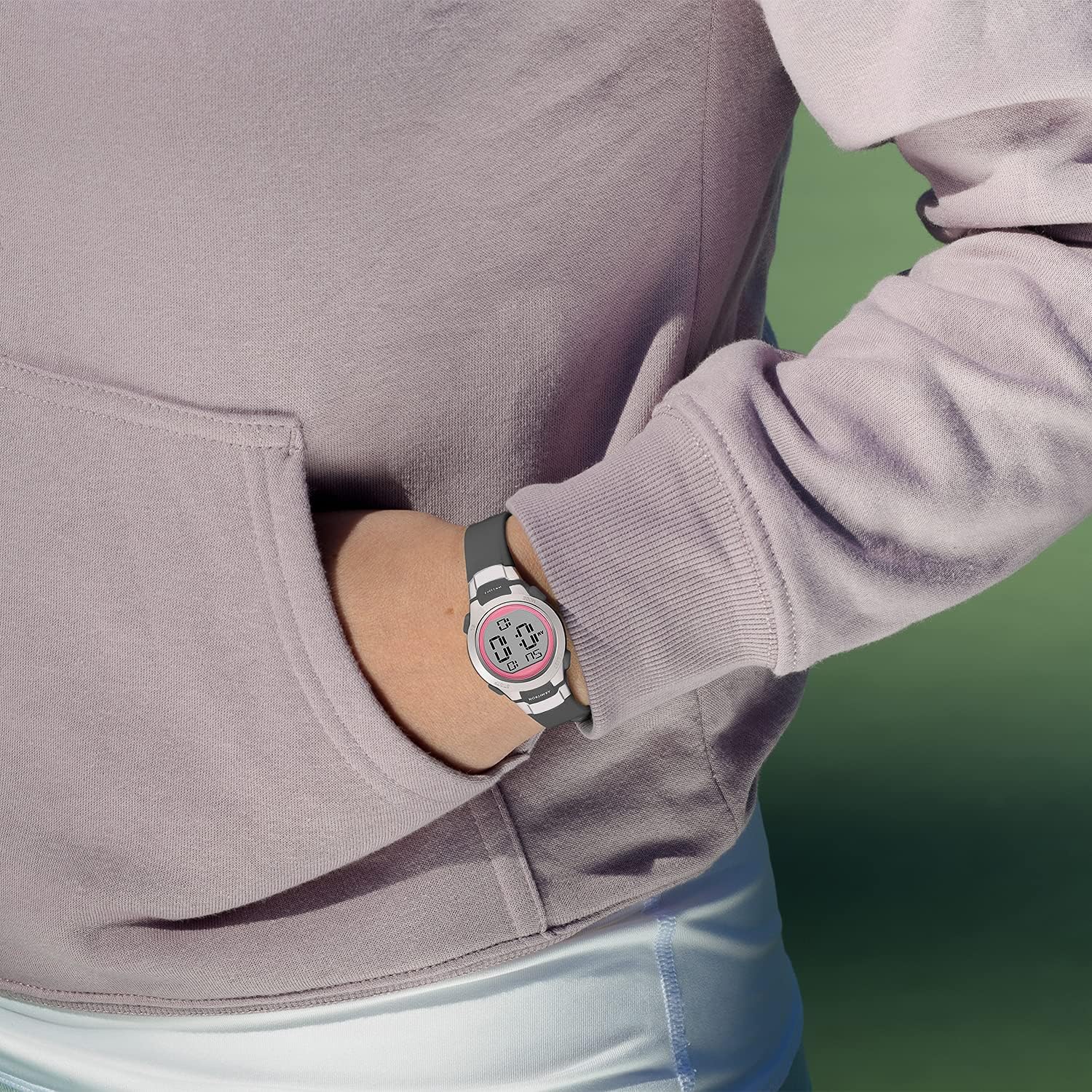 Armitron Sport Women's 45\/7012 Digital Chronograph Resin Strap Watch - Image 3