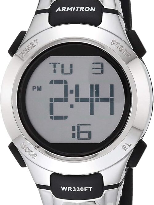 Armitron Sport Women's 45\/7012 Digital Chronograph Resin Strap Watch
