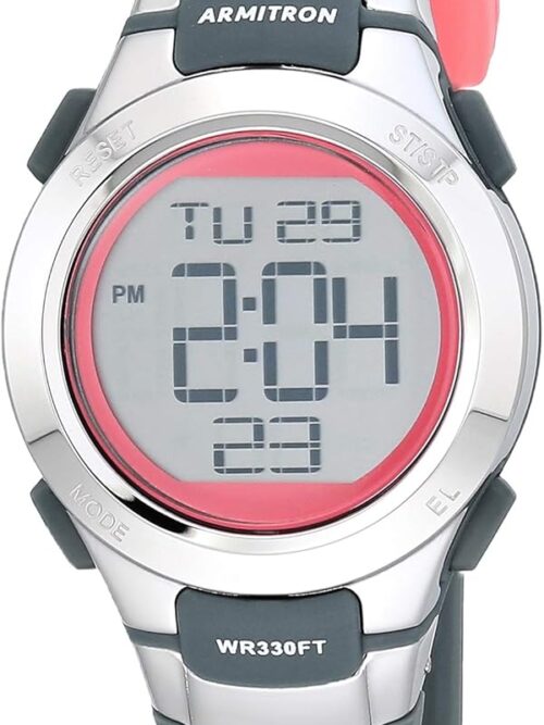 Armitron Sport Women's 45\/7012 Digital Chronograph Resin Strap Watch