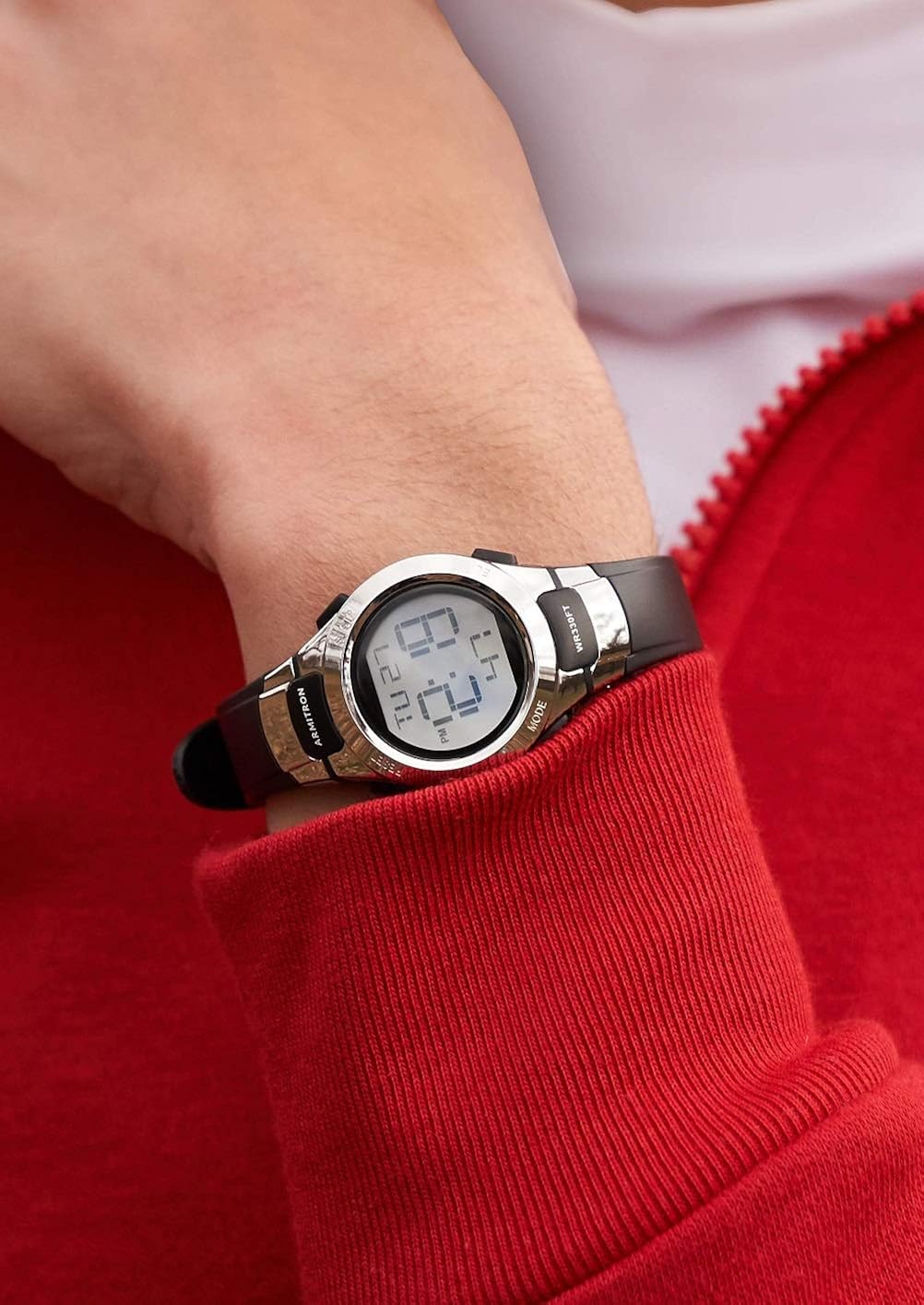 Armitron Sport Women's 45\/7012 Digital Chronograph Resin Strap Watch - Image 4