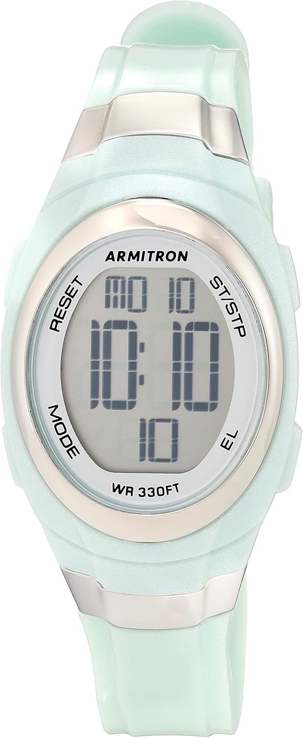 Armitron Sport Women's Digital Chronograph Resin Strap Watch, 45\/7034 - Image 11