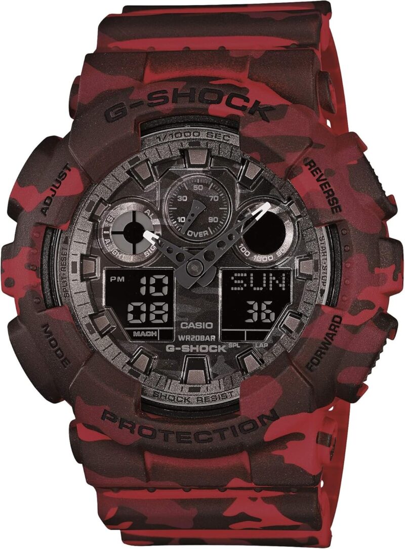 Casio Men's GA-100 XL Series G-Shock Quartz 200M WR Shock Resistant Watch - Image 8