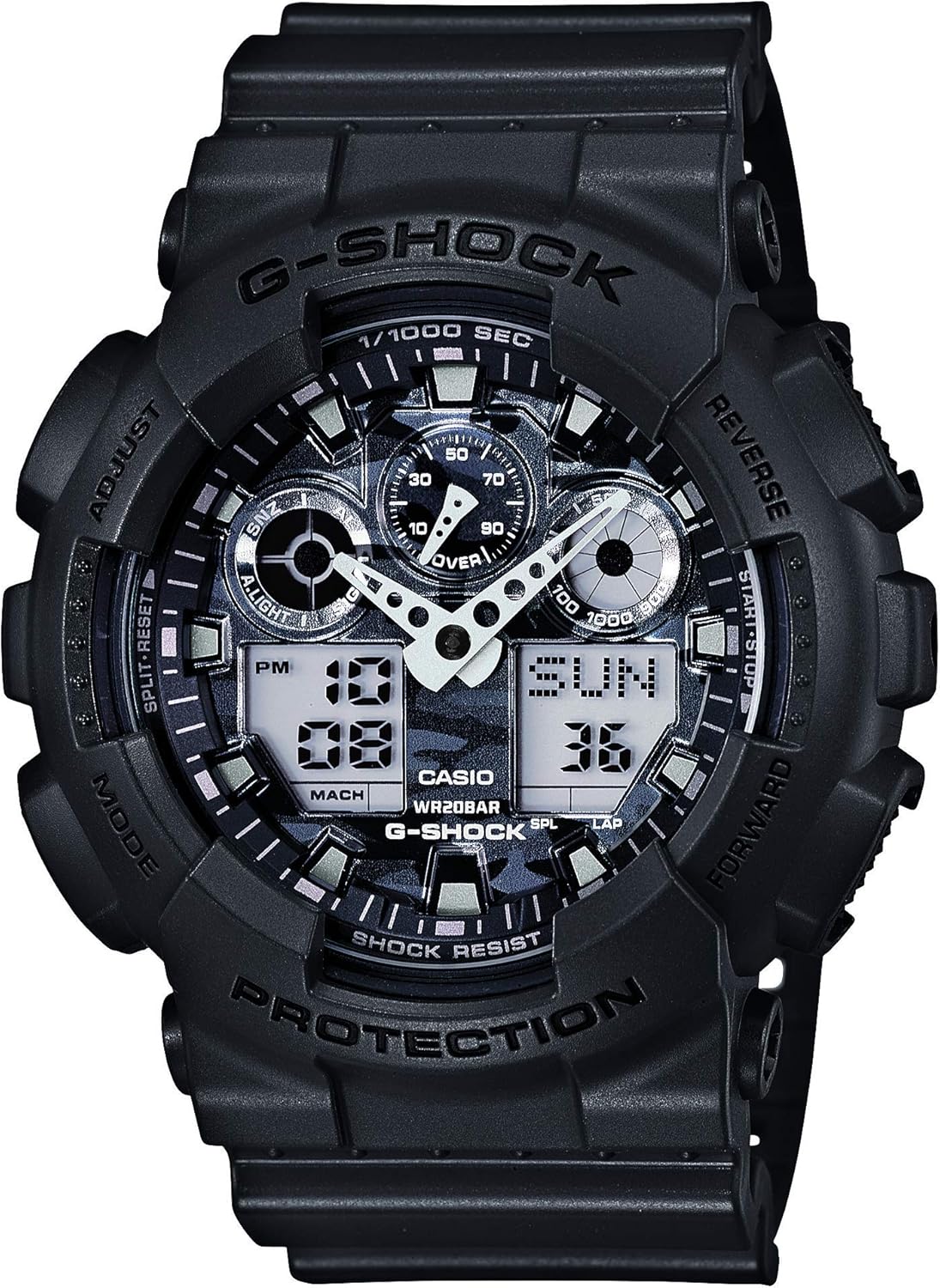 Casio Men's GA-100 XL Series G-Shock Quartz 200M WR Shock Resistant Watch - Image 6