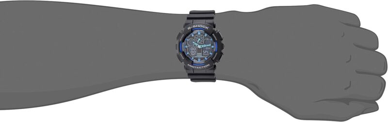 Casio Men's GA-100 XL Series G-Shock Quartz 200M WR Shock Resistant Watch - Image 2