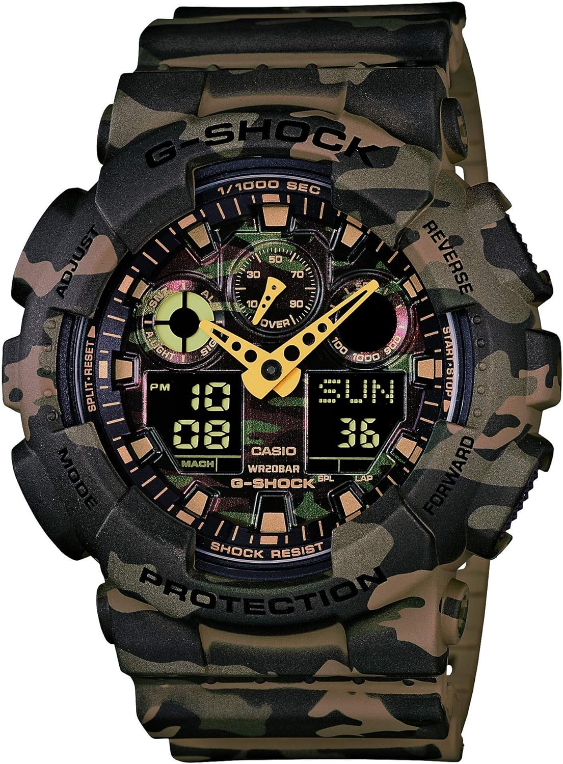 Casio Men's GA-100 XL Series G-Shock Quartz 200M WR Shock Resistant Watch - Image 5