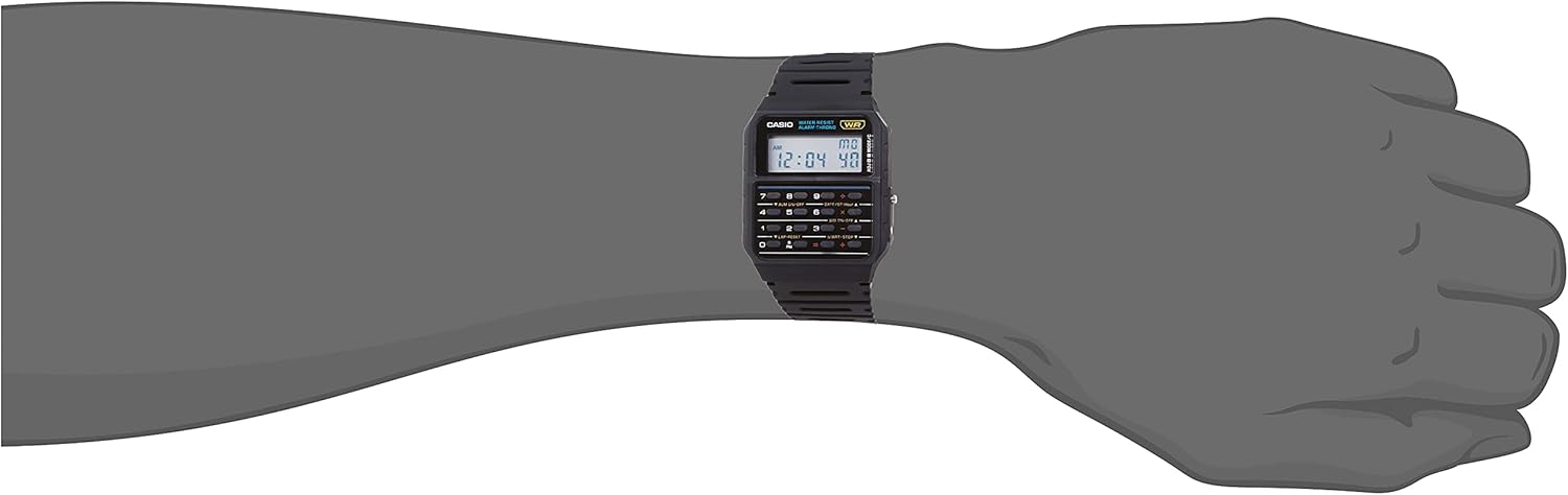 Casio Men's Vintage CA-53W-1CR Calculator Watch - Image 4