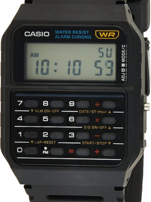 Casio Men's Vintage CA-53W-1CR Calculator Watch