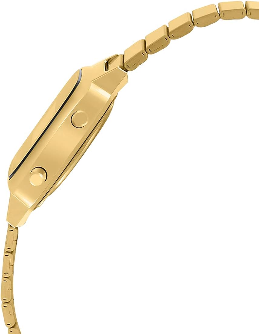 Casio Women's Vintage LA670WGA-1DF Daily Alarm Digital Gold-tone Watch - Image 2