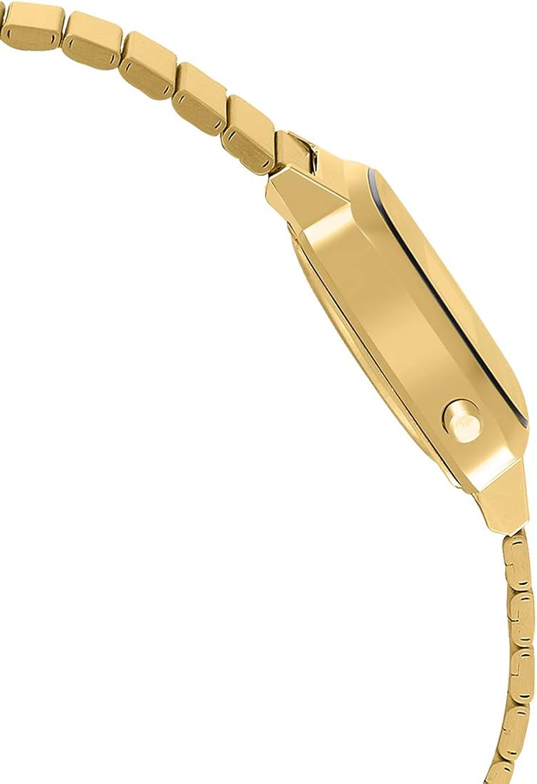 Casio Women's Vintage LA670WGA-1DF Daily Alarm Digital Gold-tone Watch - Image 3