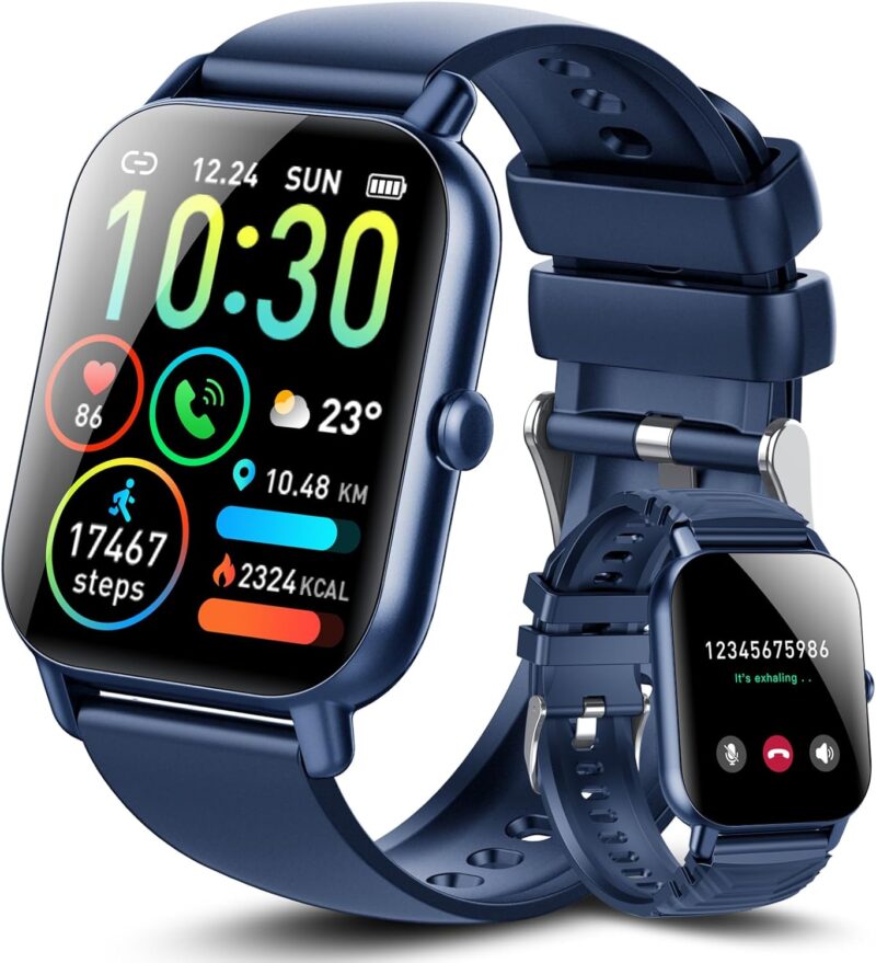 Ddidbi Smart Watch for Men Women(Answer\/Make Calls), 1.85" HD Touch Screen Fitness Watch with Sleep Heart Rate Monitor, 112 Sports Modes, IP68 Waterproof Activity Trackers Compatible with Android iOS - Image 10
