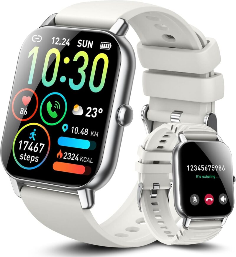 Ddidbi Smart Watch for Men Women(Answer\/Make Calls), 1.85" HD Touch Screen Fitness Watch with Sleep Heart Rate Monitor, 112 Sports Modes, IP68 Waterproof Activity Trackers Compatible with Android iOS - Image 8