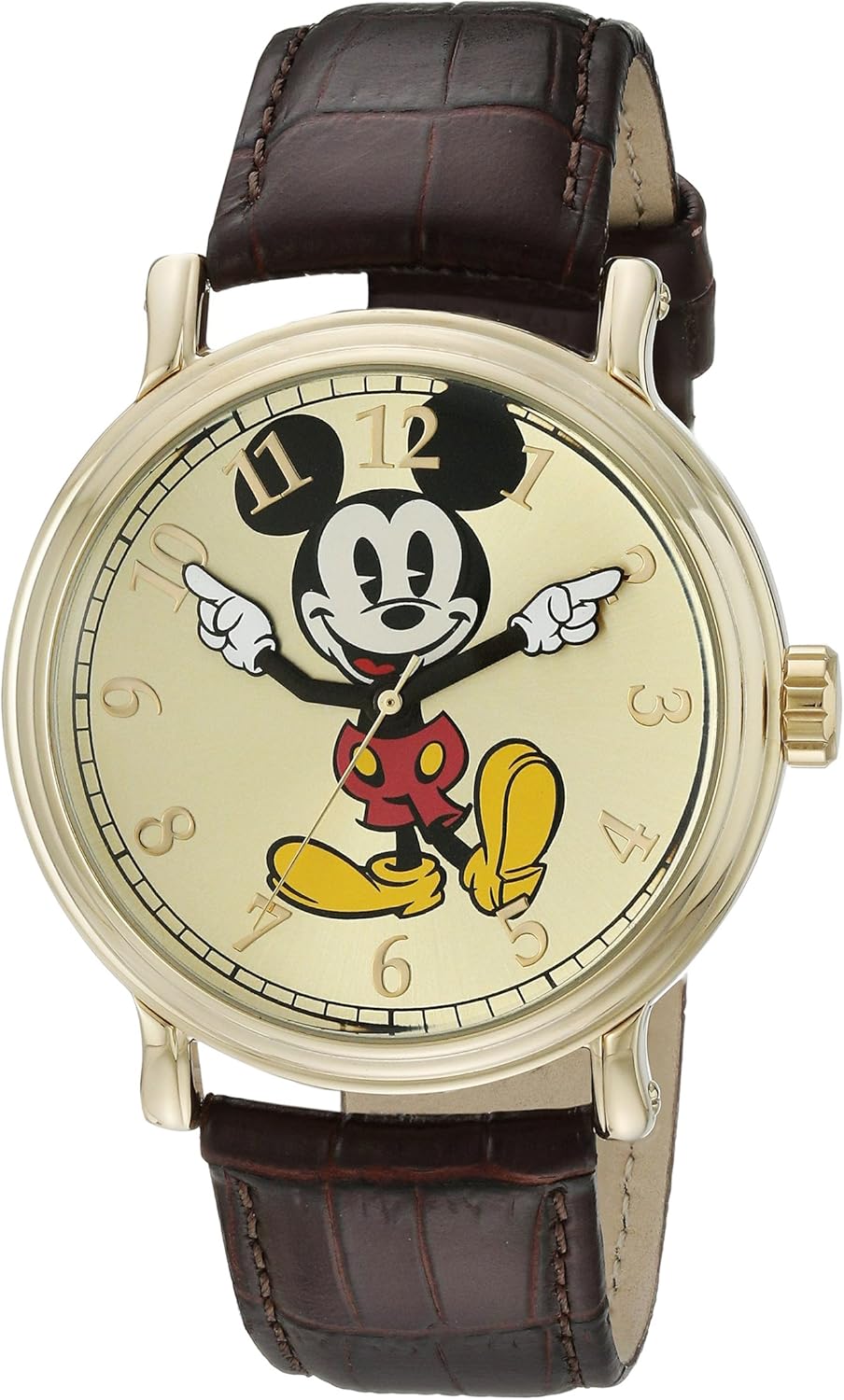 Disney Mickey Mouse Adult Vintage Articulating Hands Analog Quartz Watch - Image 15