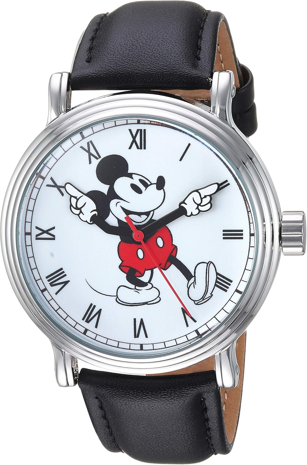 Disney Mickey Mouse Adult Vintage Articulating Hands Analog Quartz Watch - Image 10