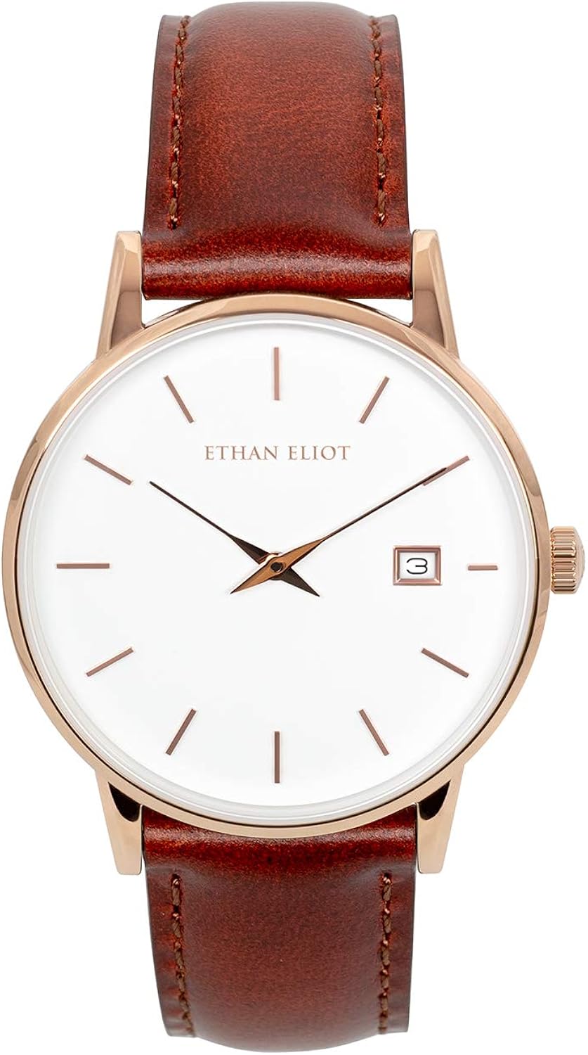 Ethan Eliot Classic Womens Watches, 36mm Watches for Women with Date, 5ATM Water Resistant Watches - Image 7