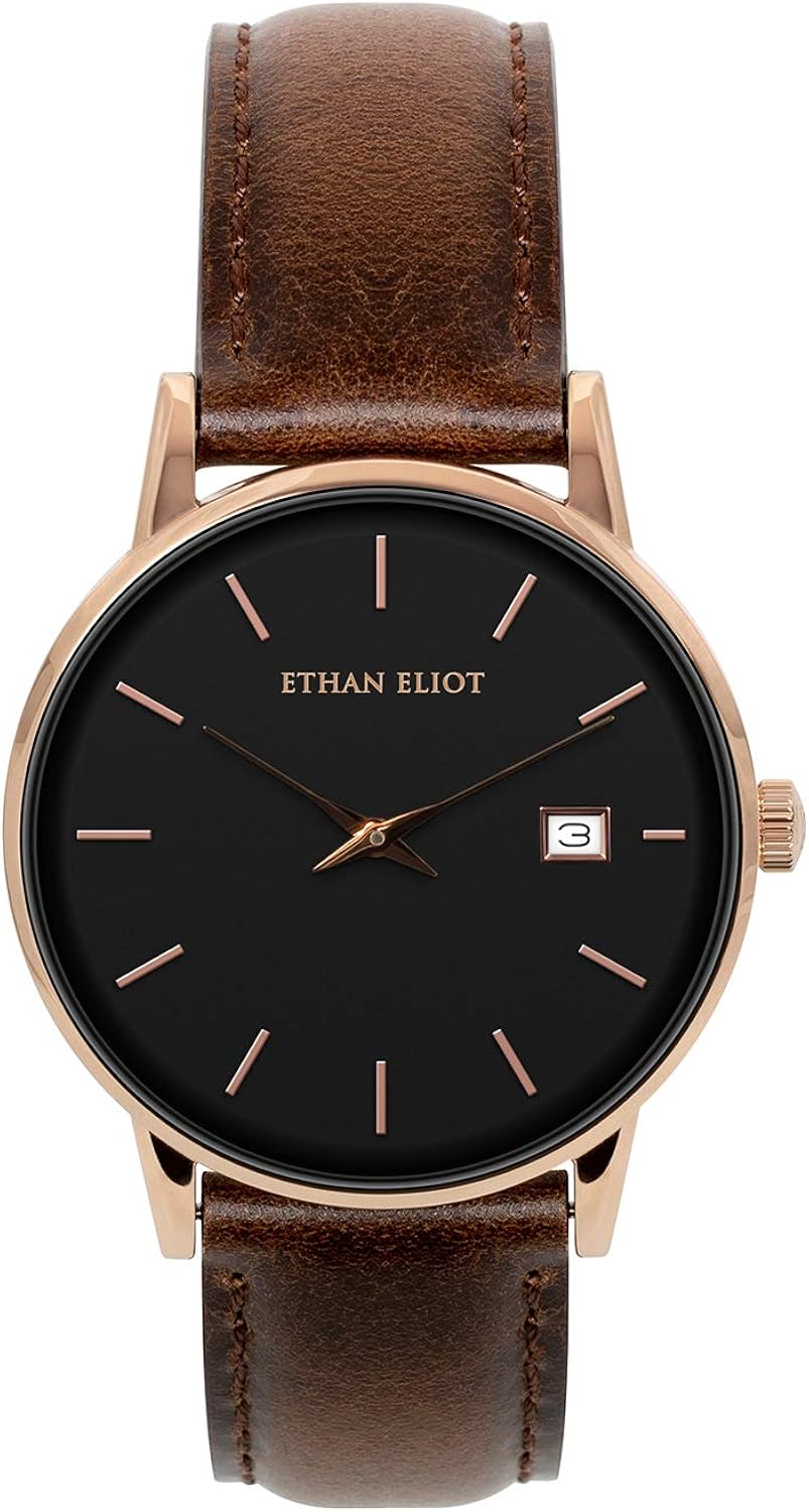 Ethan Eliot Classic Womens Watches, 36mm Watches for Women with Date, 5ATM Water Resistant Watches - Image 6