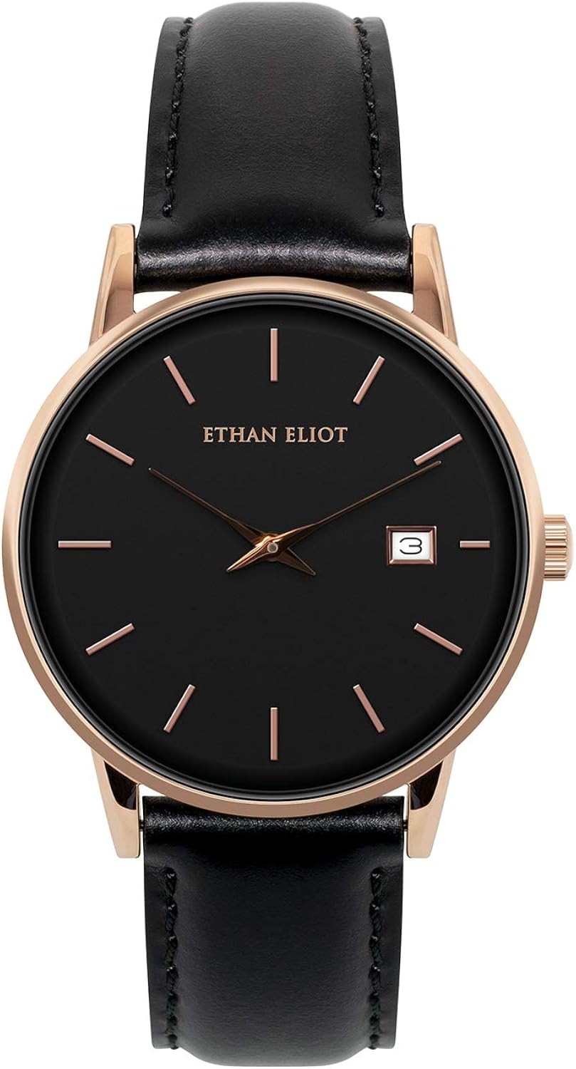 Ethan Eliot Classic Womens Watches, 36mm Watches for Women with Date, 5ATM Water Resistant Watches - Image 8