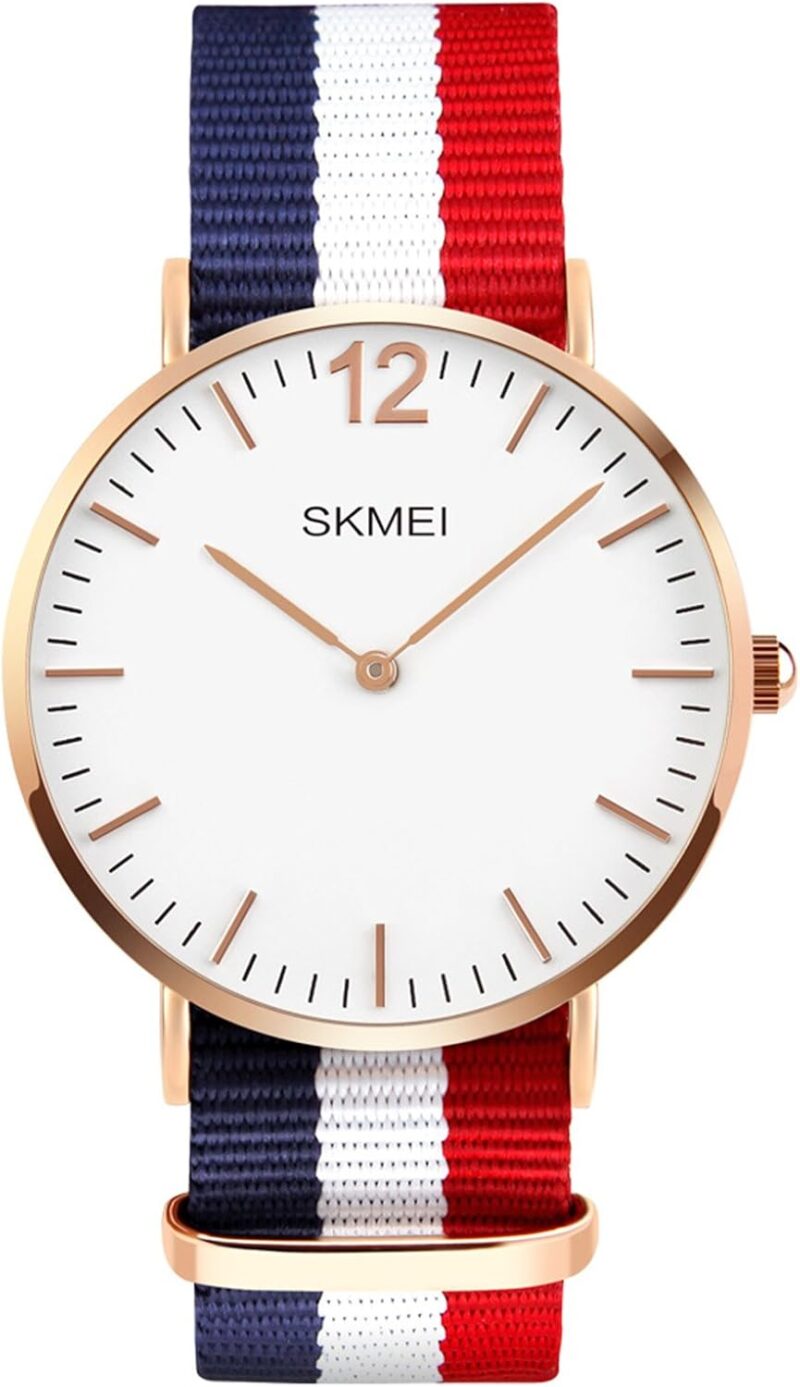 FANMIS Classic Unisex Casual Super Thin Quartz Analog Waterproof Wrist Watches Stainless Steel Ultra Thin Case Business Dress Watch - Image 12