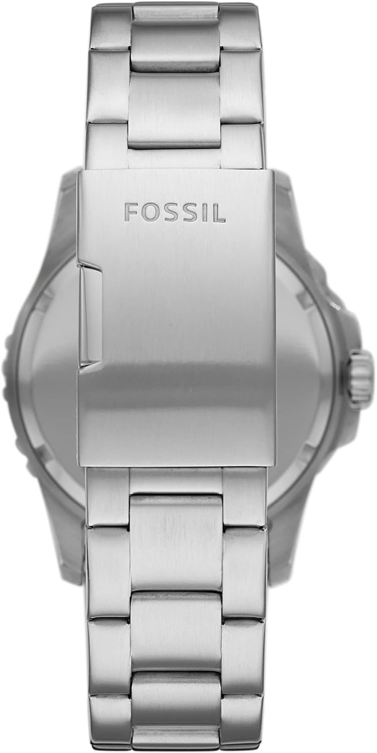 Fossil FB-01 Men's Dive-Inspired Sport Watch with Stainless Steel Bracelet Band - Image 2