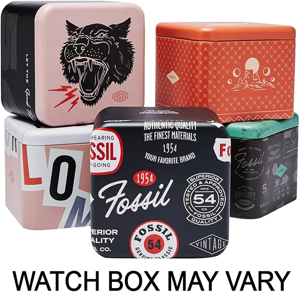 Fossil Grant Men's Watch with Chronograph Display and Genuine Leather or Stainless Steel Band - Image 7