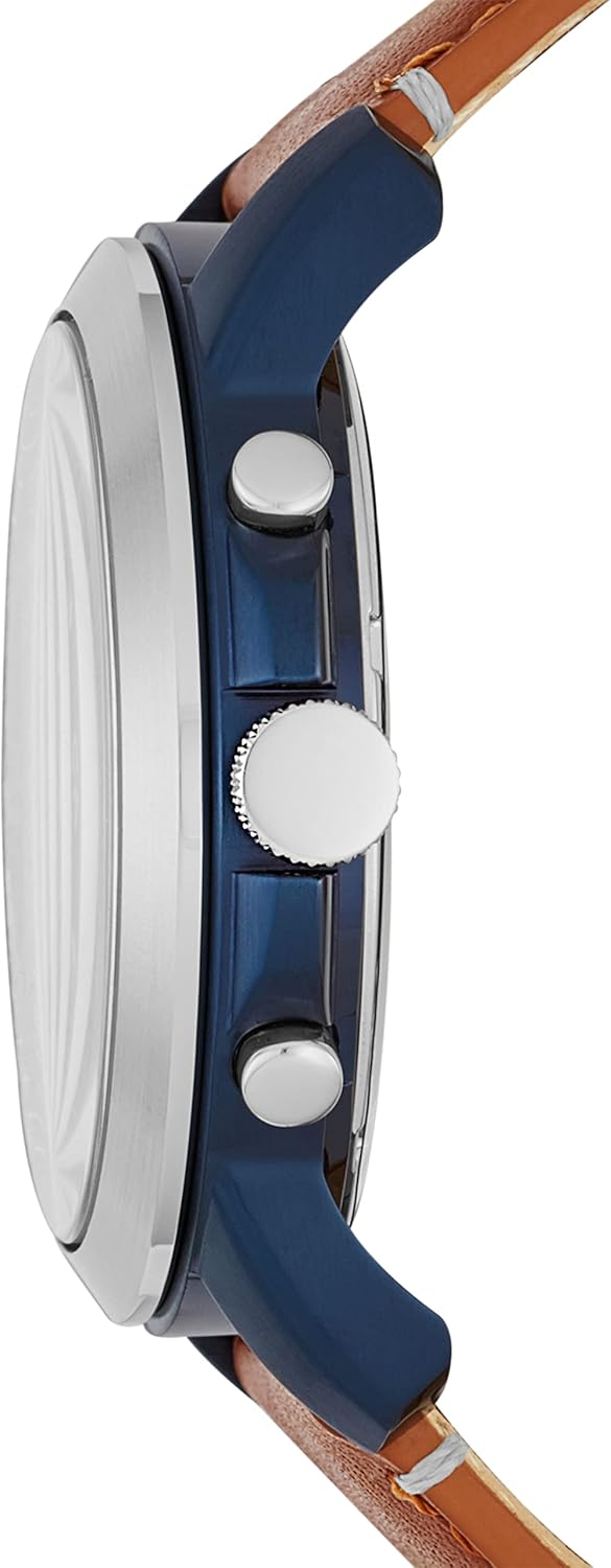 Fossil Grant Men's Watch with Chronograph Display and Genuine Leather or Stainless Steel Band - Image 3