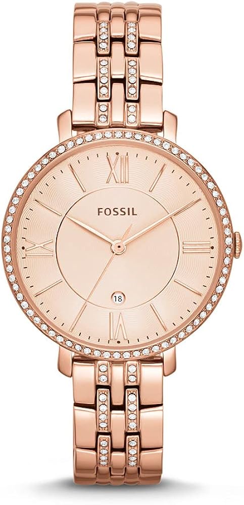 Fossil Jacqueline Women's Watch with Stainless Steel or Leather Band, Analog Watch Display - Image 20