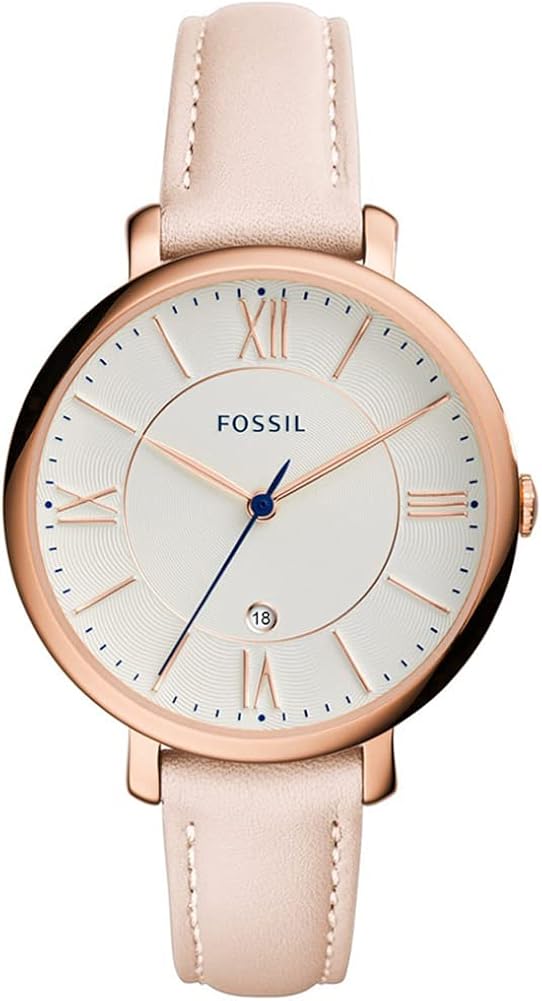 Fossil Jacqueline Women's Watch with Stainless Steel or Leather Band, Analog Watch Display - Image 17
