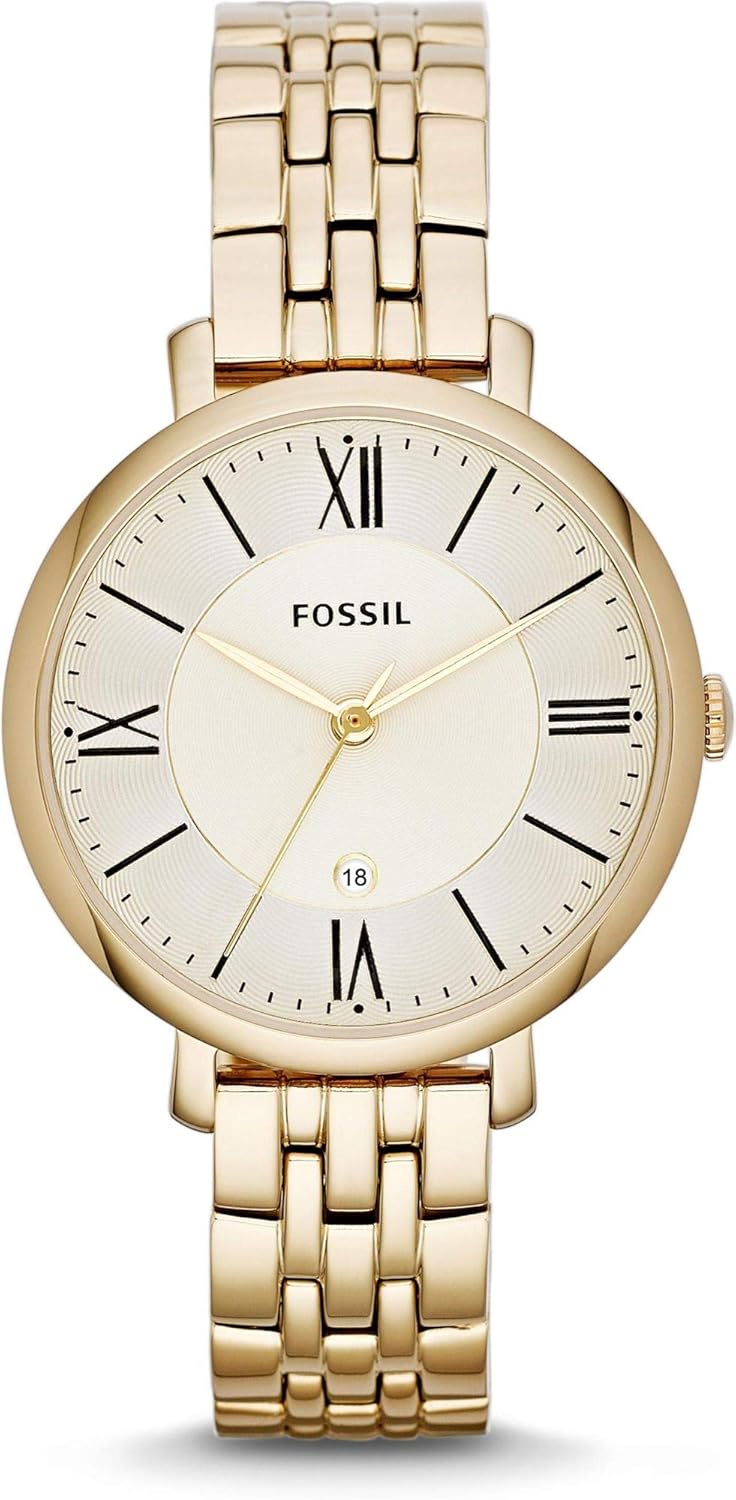 Fossil Jacqueline Women's Watch with Stainless Steel or Leather Band, Analog Watch Display - Image 21