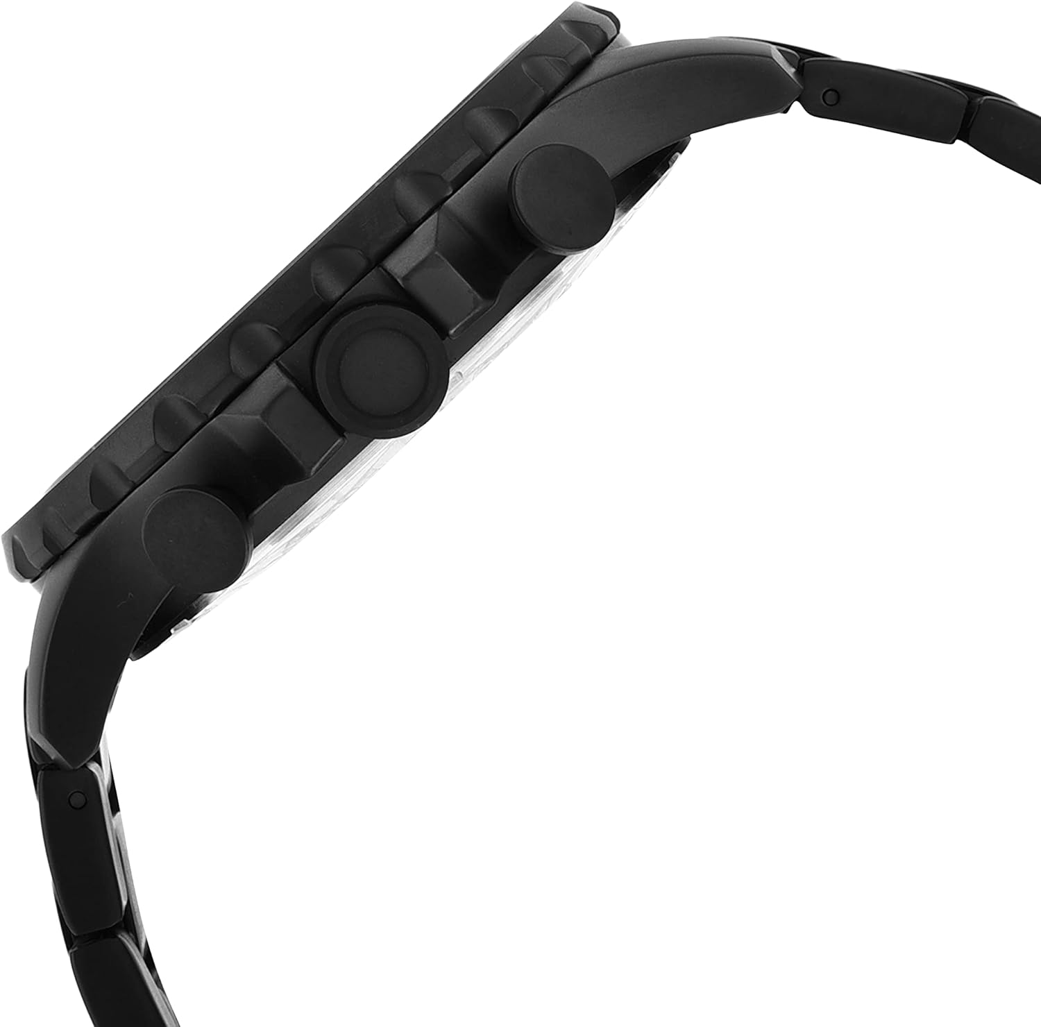 Fossil Men's Nate Quartz Stainless Steel Chronograph Watch, Color: Black (Model: JR1401) - Image 6