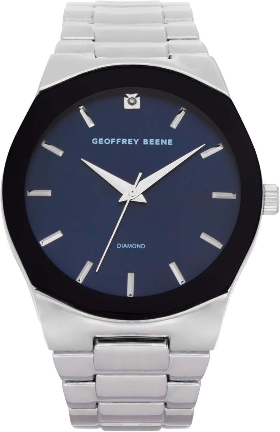 Geoffrey Beene Mens Watch - Stainless Steel Quartz Movement Analog Watch for Men, Gift for Men, Formal or Business Casual Minimalist Wrist Watches 42mm\u2026 - Image 6