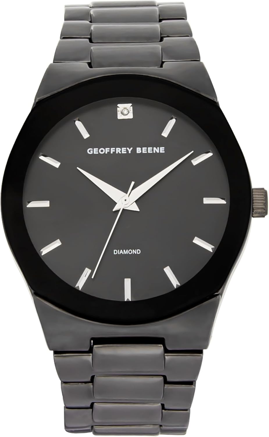 Geoffrey Beene Mens Watch - Stainless Steel Quartz Movement Analog Watch for Men, Gift for Men, Formal or Business Casual Minimalist Wrist Watches 42mm\u2026