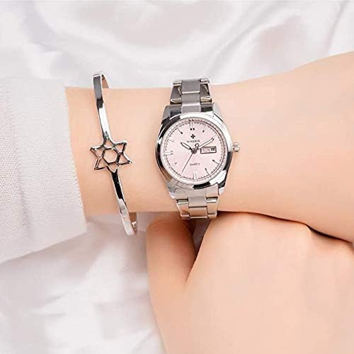 Gosasa Women's Silver Stainless Steel Band Wrist Watches Fashion Quartz Analog Watch Small Face Ladies Dress Watch - Image 7
