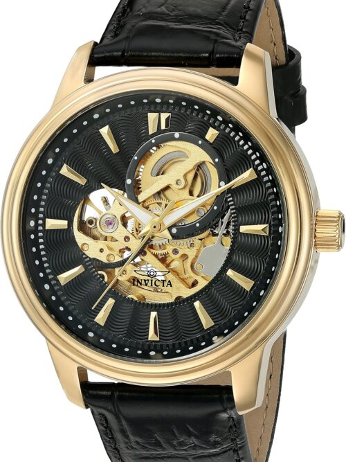 Invicta Men's 22578 Vintage Analog Display Automatic Self Wind Black Watch