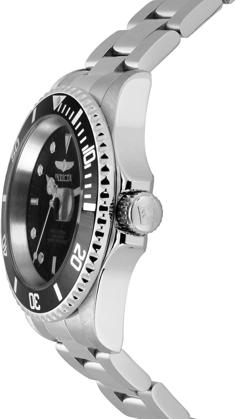 Invicta Men's Pro Diver Quartz Watch with Stainless Steel Strap - Image 3