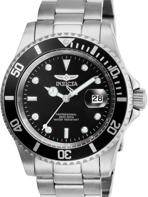 Invicta Men's Pro Diver Quartz Watch with Stainless Steel Strap