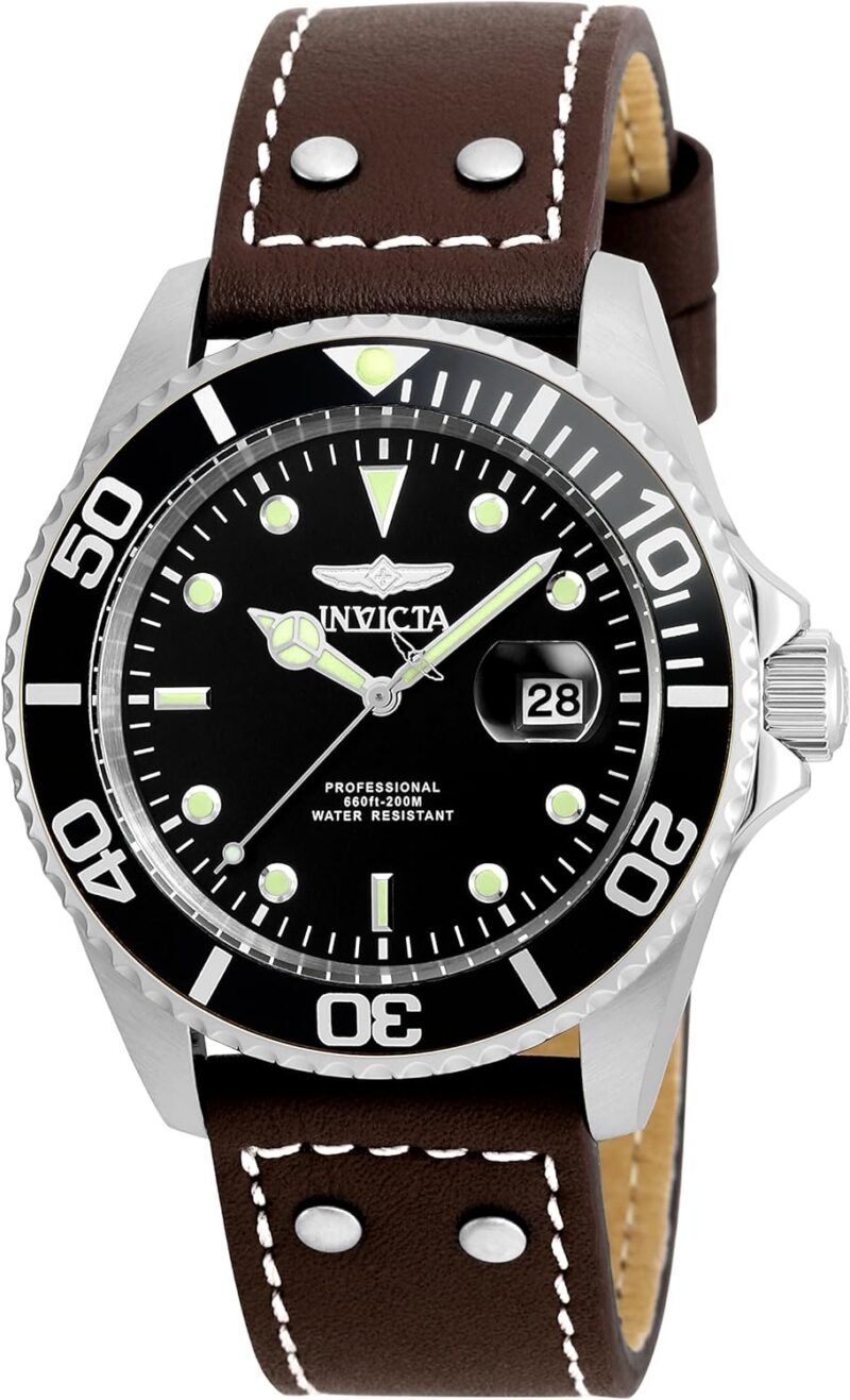 Invicta Men's Pro Diver Quartz Watch with Stainless Steel Strap - Image 7