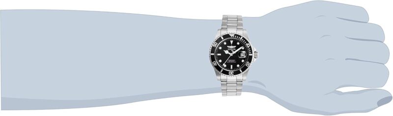 Invicta Men's Pro Diver Quartz Watch with Stainless Steel Strap - Image 5