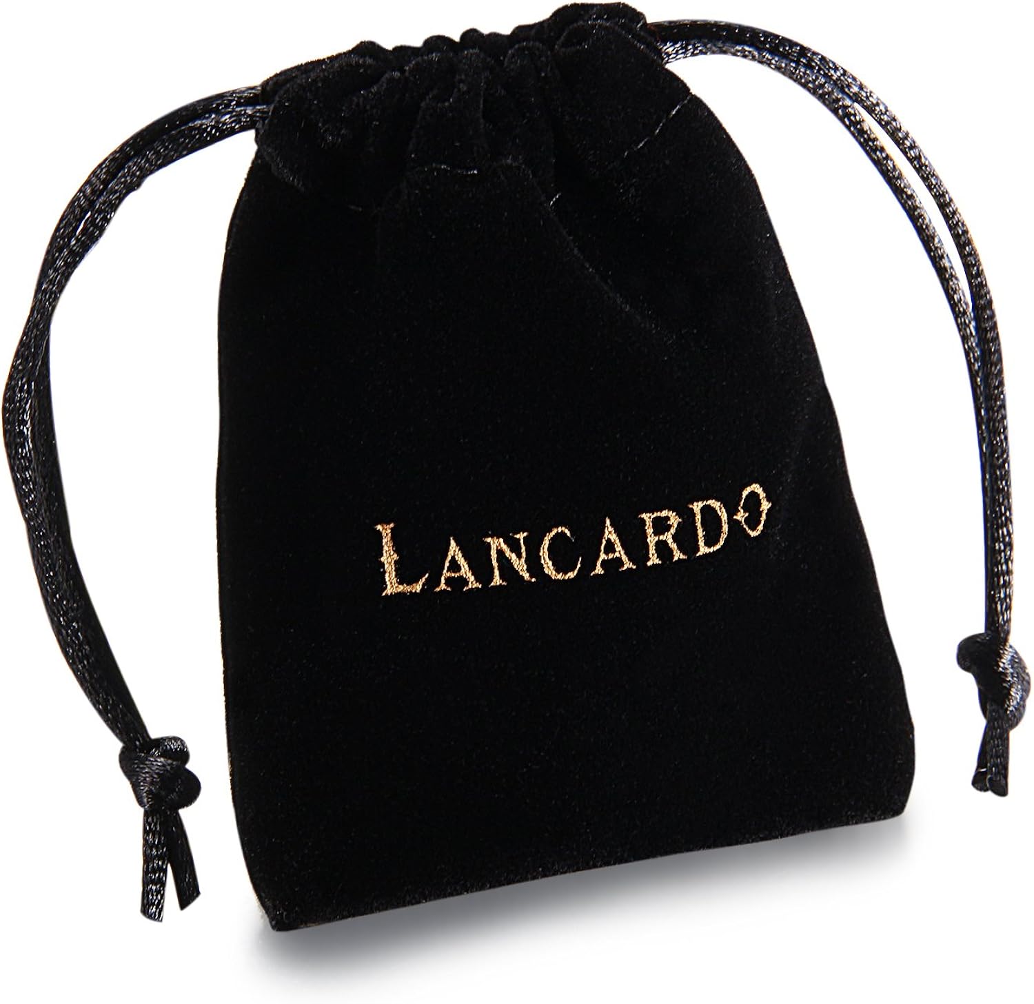 Lancardo Men's Women's Gold Stainless Steel Quartz Rhinestone Wrist Watch for Mother and Father - Image 5