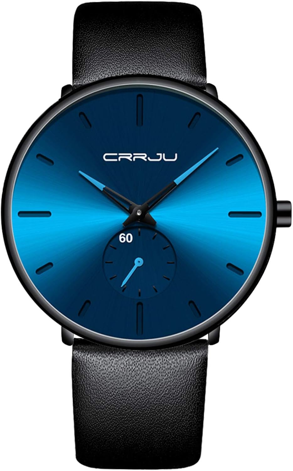 Mens Watches Ultra-Thin Minimalist Waterproof-Fashion Wrist Watch for Men Unisex Dress with Leather Band - Image 11