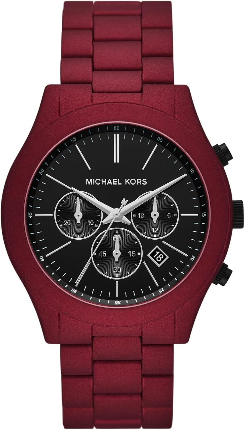 Michael Kors Men's Slim Runway Stainless Steel Quartz Watch - Image 14