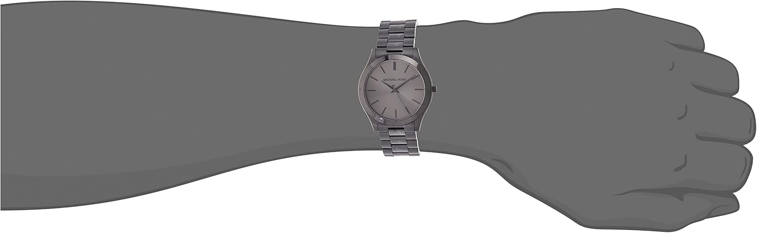 Michael Kors Men's Slim Runway Stainless Steel Quartz Watch - Image 6