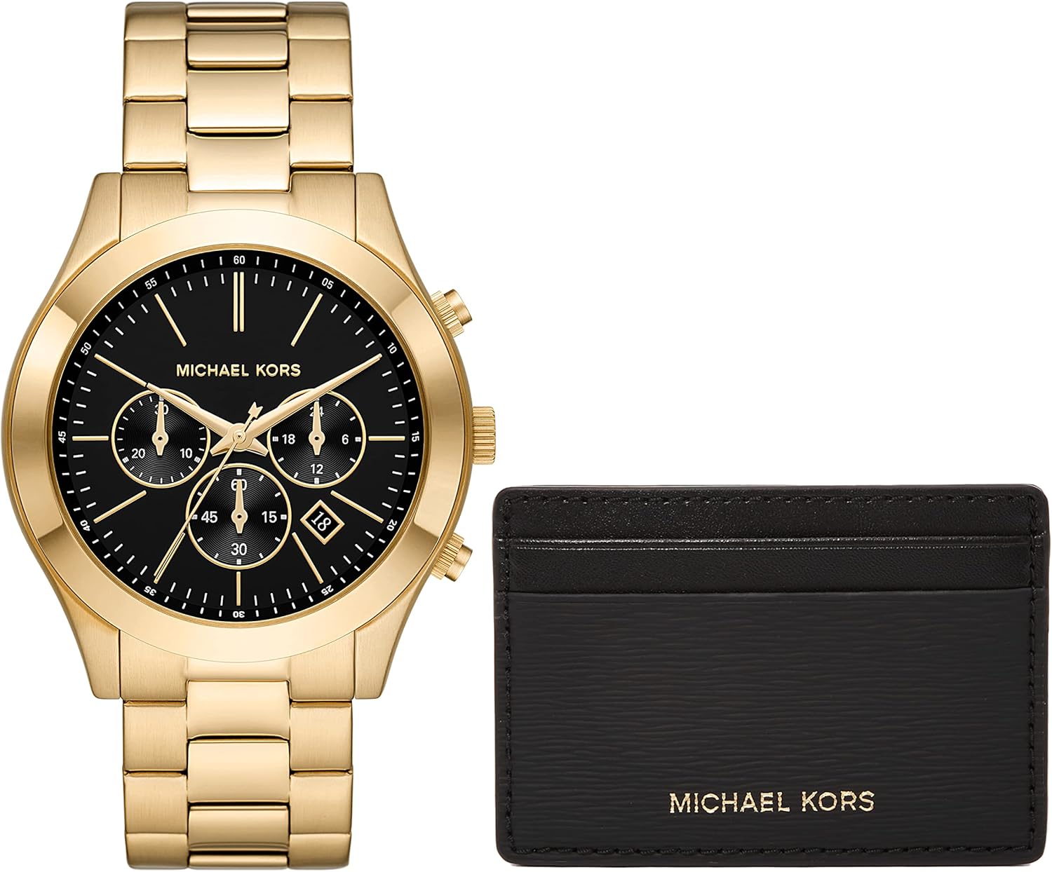 Michael Kors Men's Slim Runway Stainless Steel Quartz Watch - Image 9