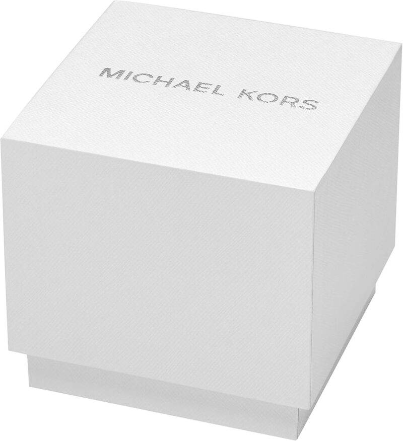 Michael Kors Men's Slim Runway Three-Hand Gunmetal Gray Stainless Steel Bracelet Watch (Model: MK8576) - Image 5