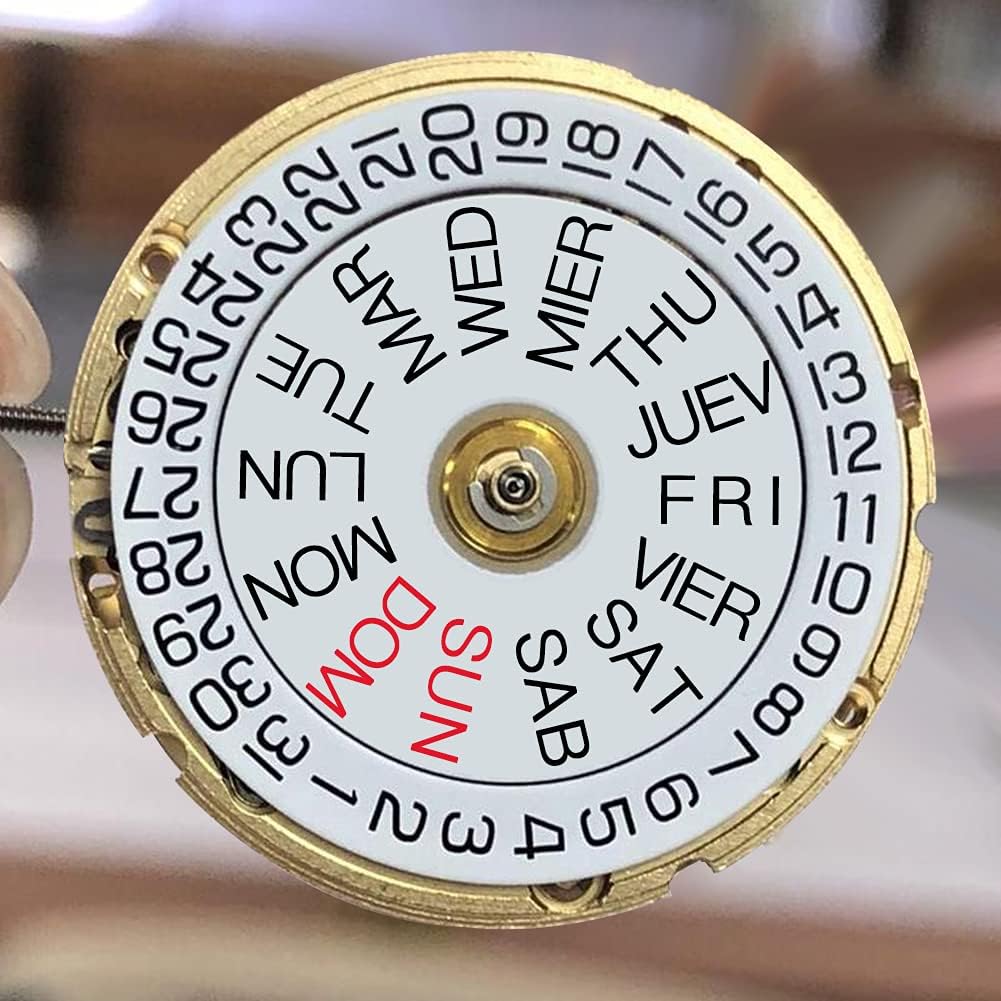 OLEVS Diamond Watches for Men,Business Dress Watch Waterproof Luminous,Male Golden Big Dial Luxury Casual Quartz Analog Watches with Day Date Calendar and Stainless Steel Band - Image 5