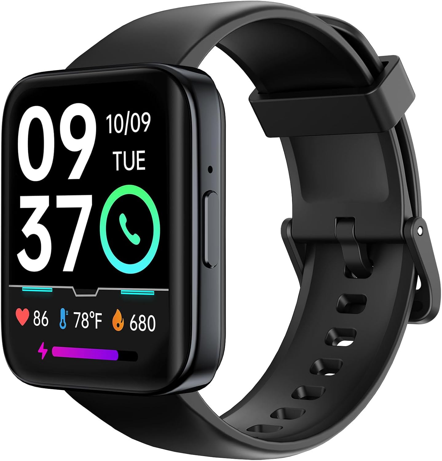 SKG Smart Watch for Men Women Android iPhone, Smartwatch with Alexa Built-in & Bluetooth Call(Answer\/Make Call) 1.69" Fitness Tracker with IP68 Waterproof, 60+ Sports, Heart Rate SpO2 Monitor, V7 Pro - Image 9